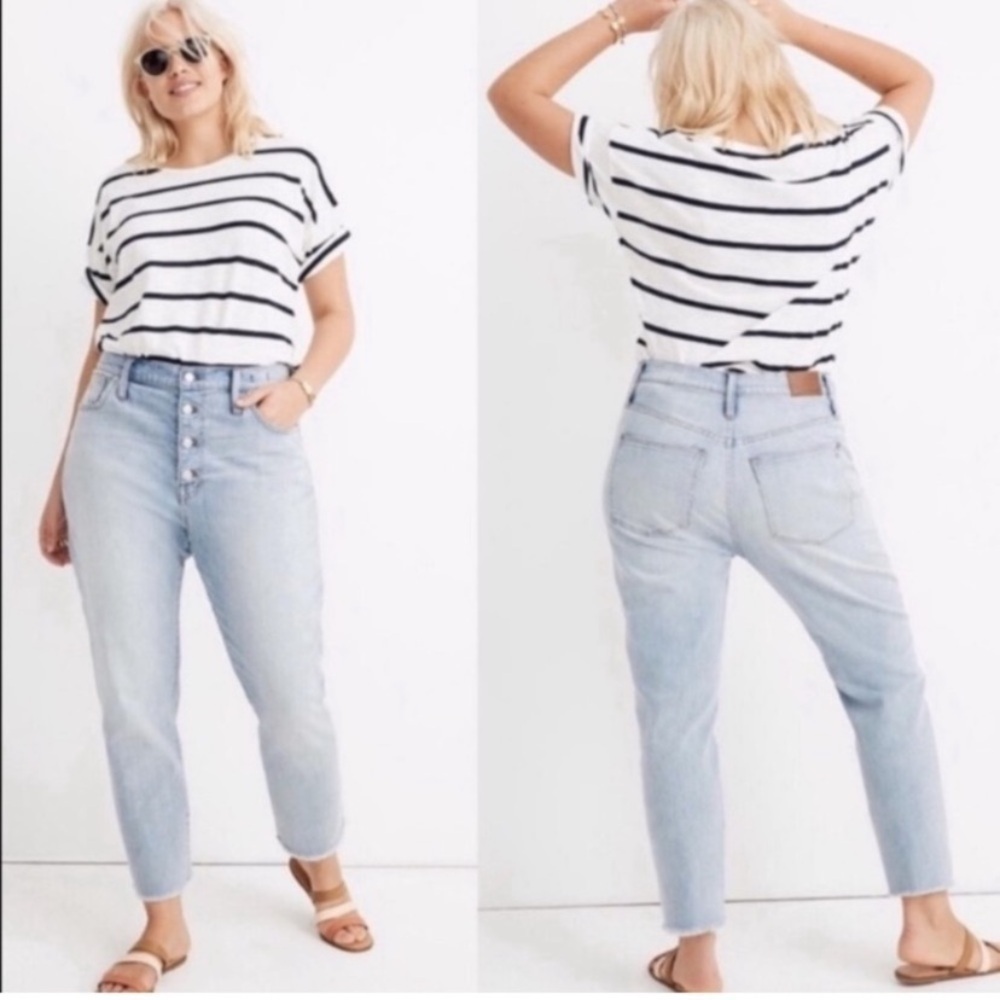 MADEWELL High Rise Jeans BOYJEAN